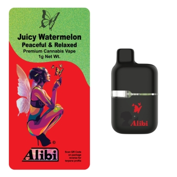 Alibi - Juicy Watermelon 1 gram AIO Vape Pen