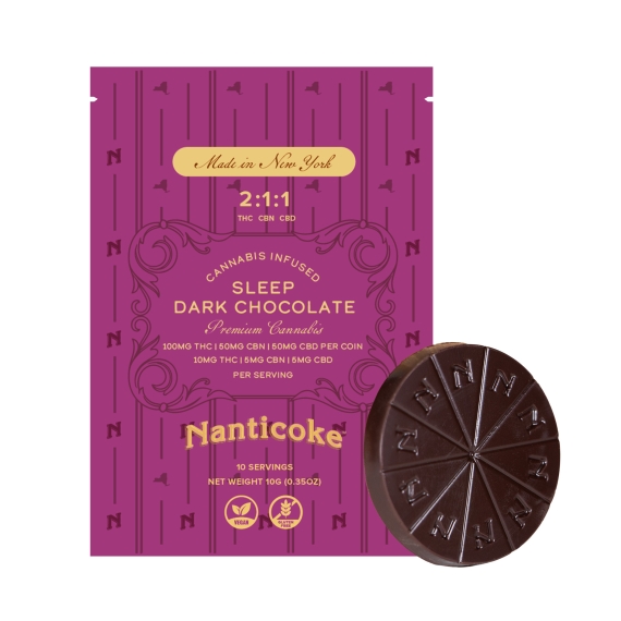 Sleep Dark Chocolate Mini Coin