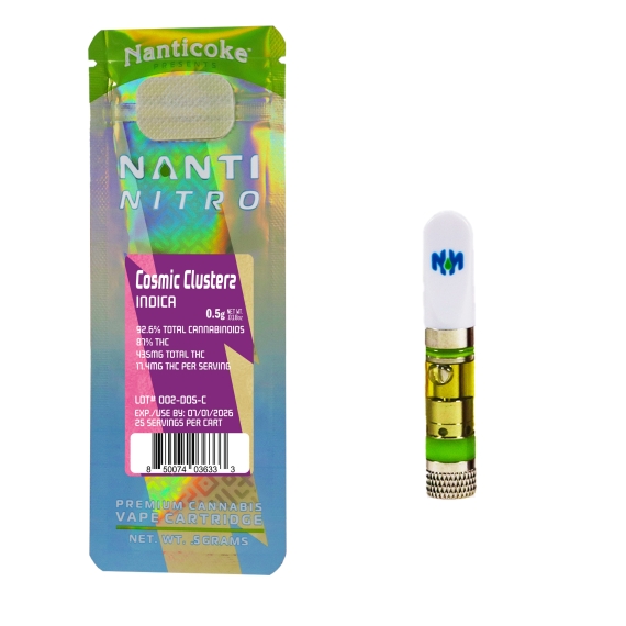 Cosmic Clusterz .5 Gram Vape Cart