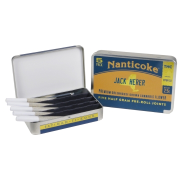 Jack Herer 5 Pack of .5 gram Pre-Roll