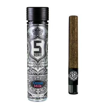 5 Boro - Cereal Milk 1.5 g Blunt with Glass Tip 5 Boro - Cereal Milk 1.5 g Blunt with Glass Tip