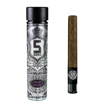 5 Boro - Hood Candy 1.5 g Blunt with Glass Tip 5 Boro - Hood Candy 1.5 g Blunt with Glass Tip