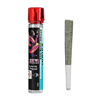 Alibi - Permanent Marker x Papaya Wine 1 Gram Live Rosin Infused Ceramic Tip Pre-roll Alibi - Permanent Marker x Papaya Wine 1 Gram Live Rosin Infused Ceramic Tip Pre-roll