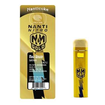 Maui Wowie 1 Gram Gold Vape Maui Wowie 1 Gram Gold Vape